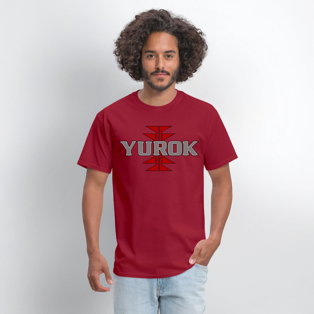 Yurok Men's T-Shirt | GILDAN 5000 - dark red