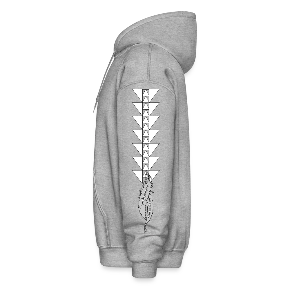Straight Outta Ke’nek Heavy Blend Adult Hoodie - heather gray