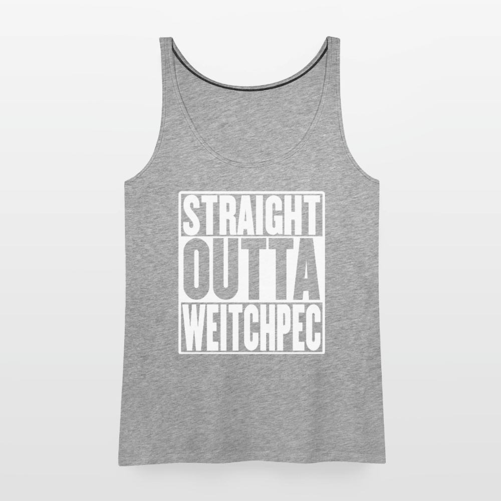 Straight Outta Weitchpec Women’s Premium Tank - heather gray