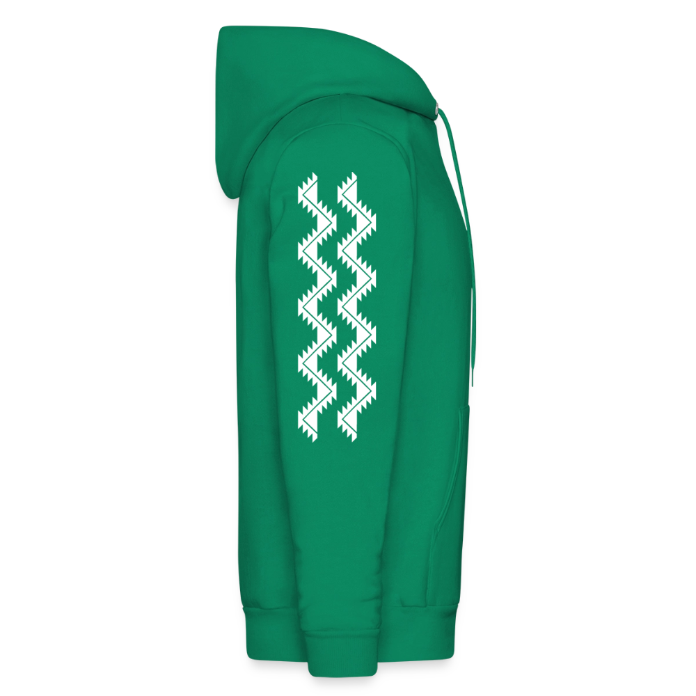 Straight Outta Klamath Men's Hoodie - kelly green