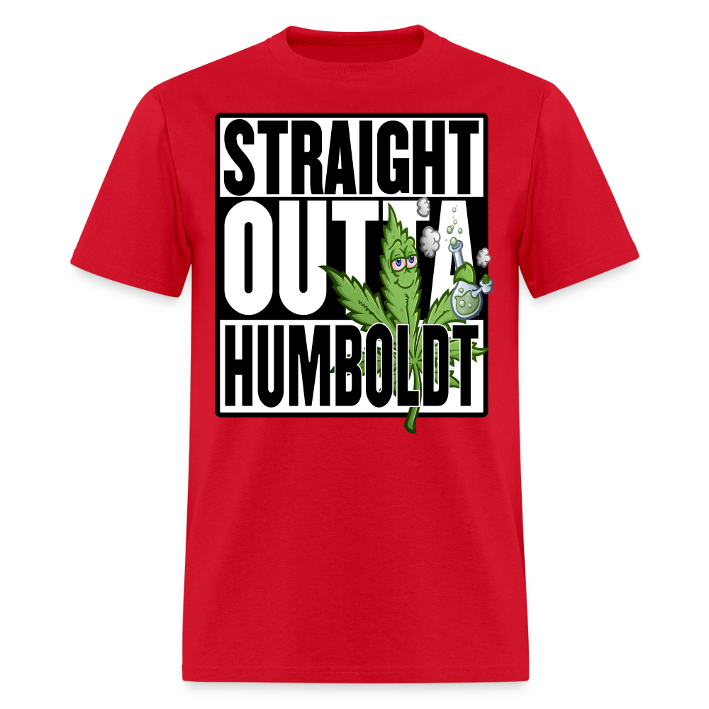 Straight Outta Humboldt Men's T-Shirt - red