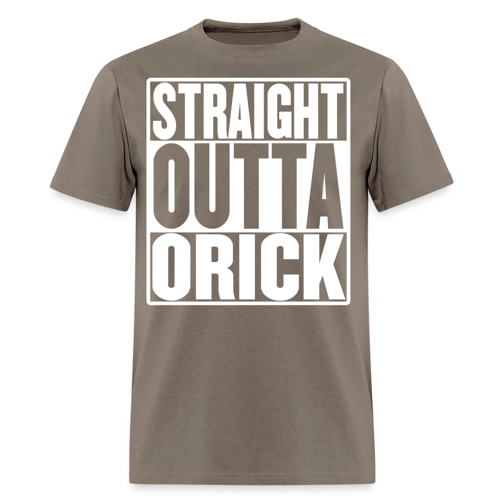 Straight Outta Orick Men's T-Shirt - safari