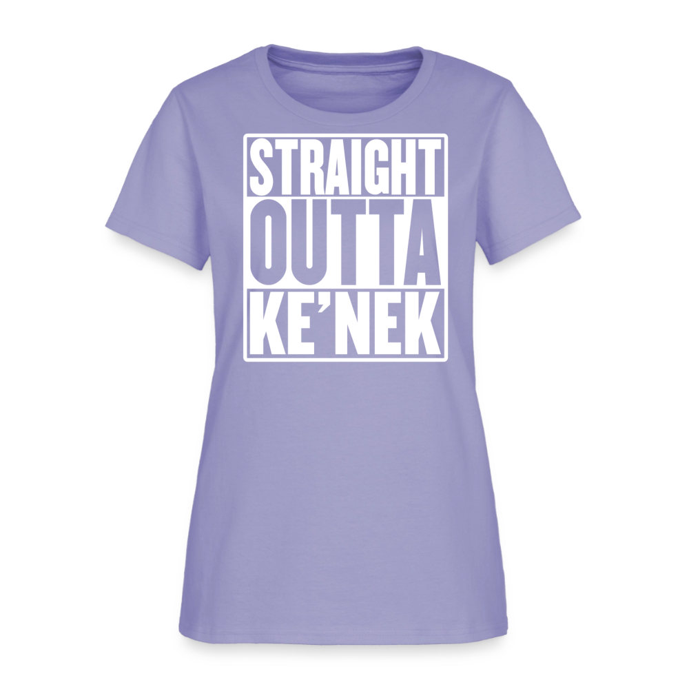 Straight Outta Ke’nek Women’s T-Shirt - lavender