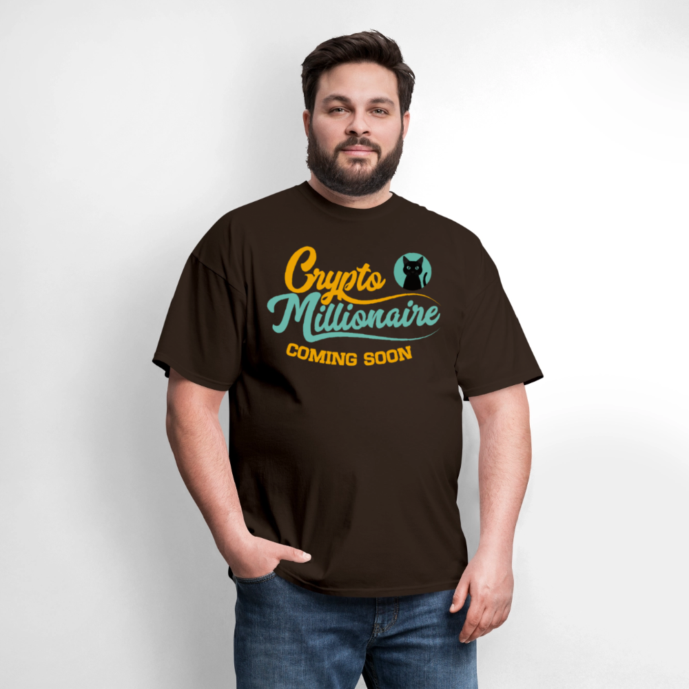 Crypto Millionaire Coming Soon Nacho - brown
