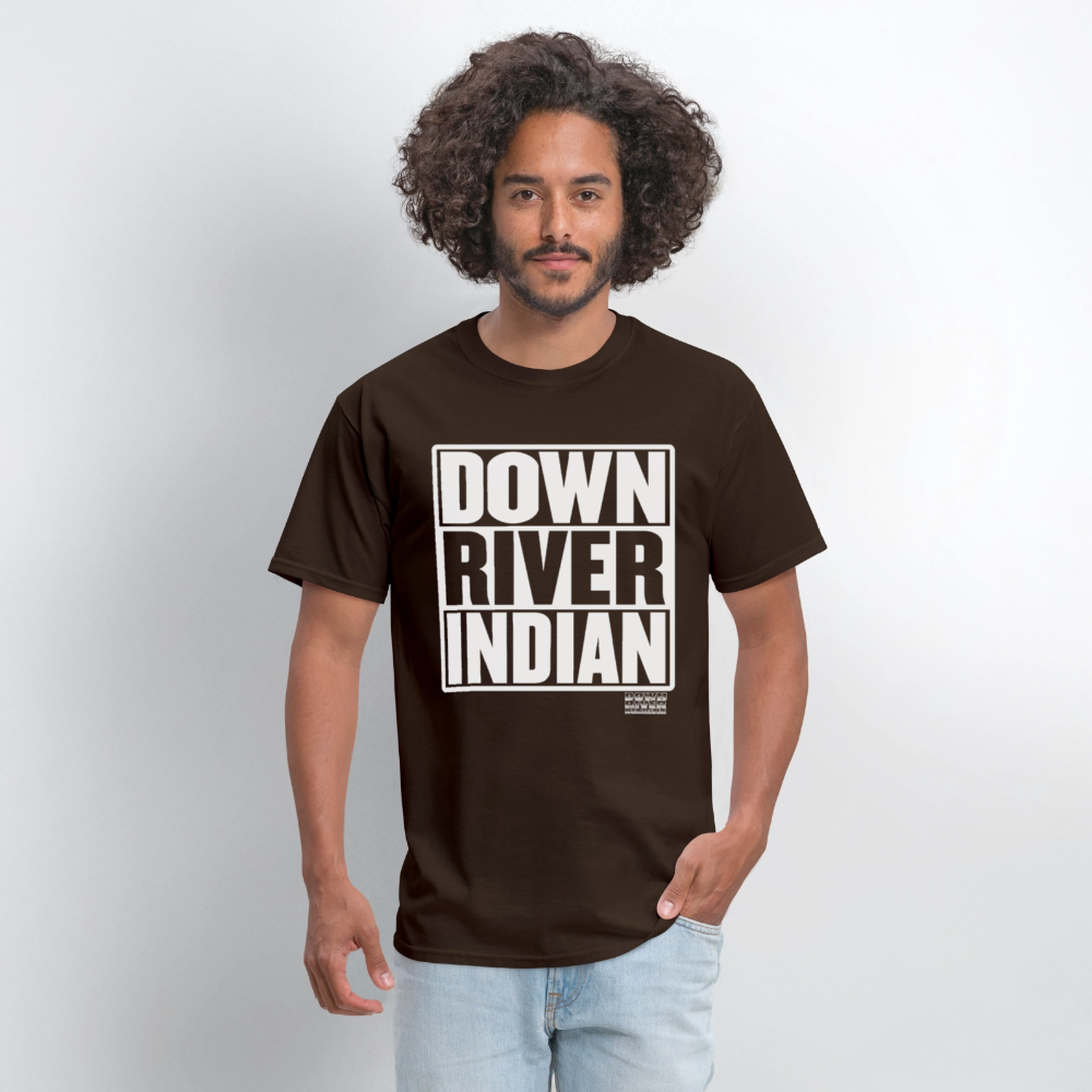 Down River Indian Tee - brown