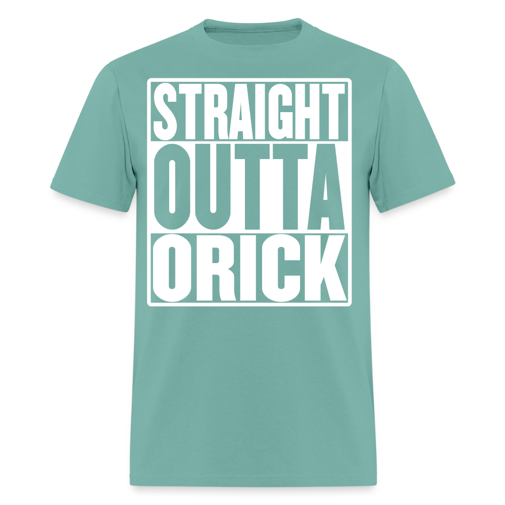 Straight Outta Orick Men's T-Shirt - aquatic
