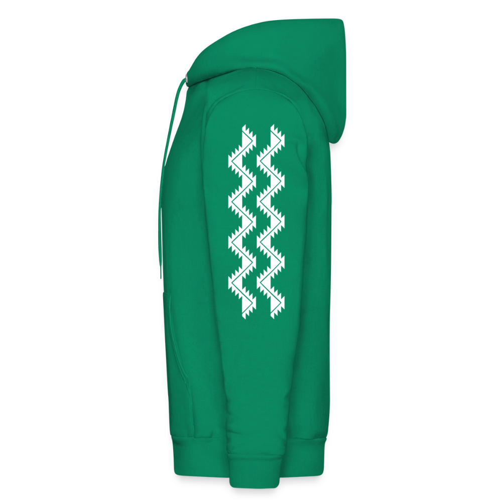 Straight Outta Klamath Men's Hoodie - kelly green