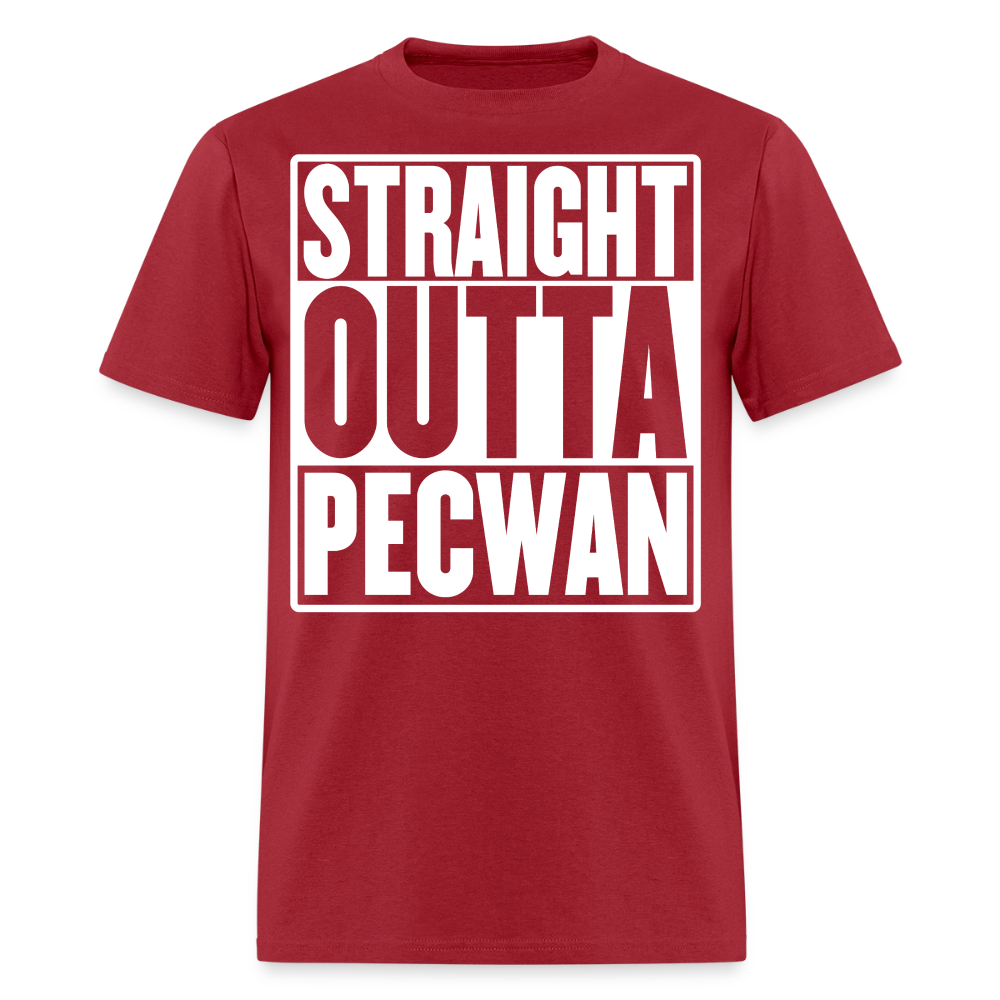 Straight Outta Pecwan Men's T-Shirt - true red