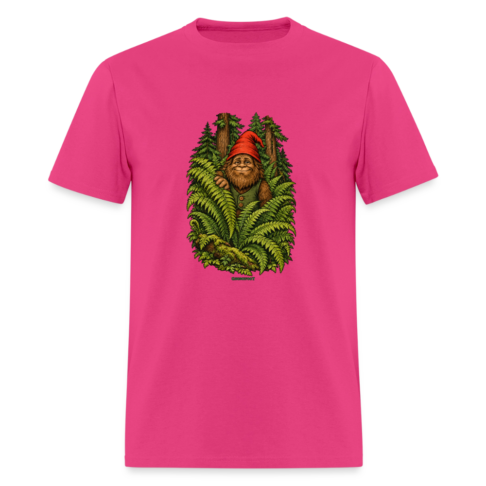 Gnomefoot in Ferns Men's T-Shirt - fuchsia