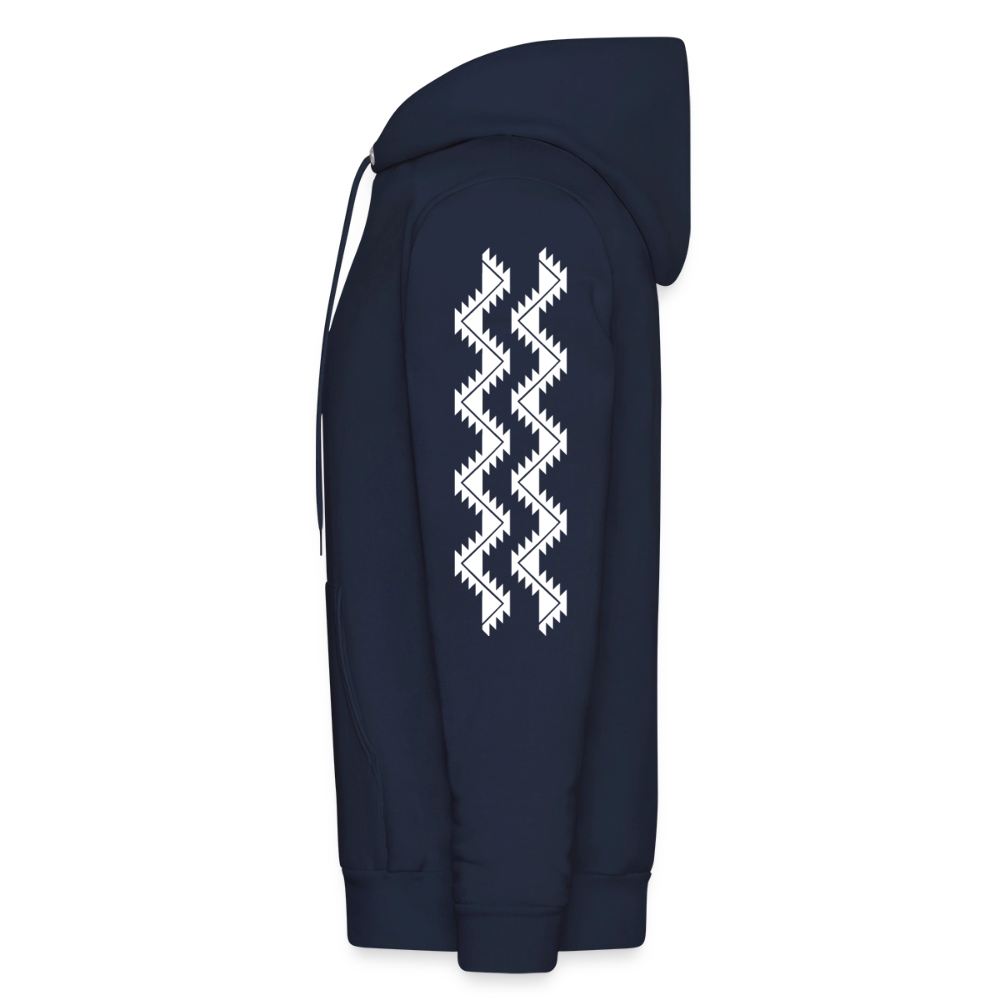 Straight Outta Klamath Men's Hoodie - navy