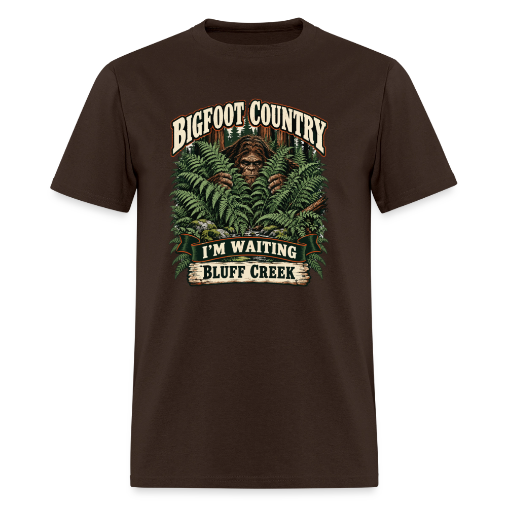 Bigfoot Country Waiting Bluff Creek - brown