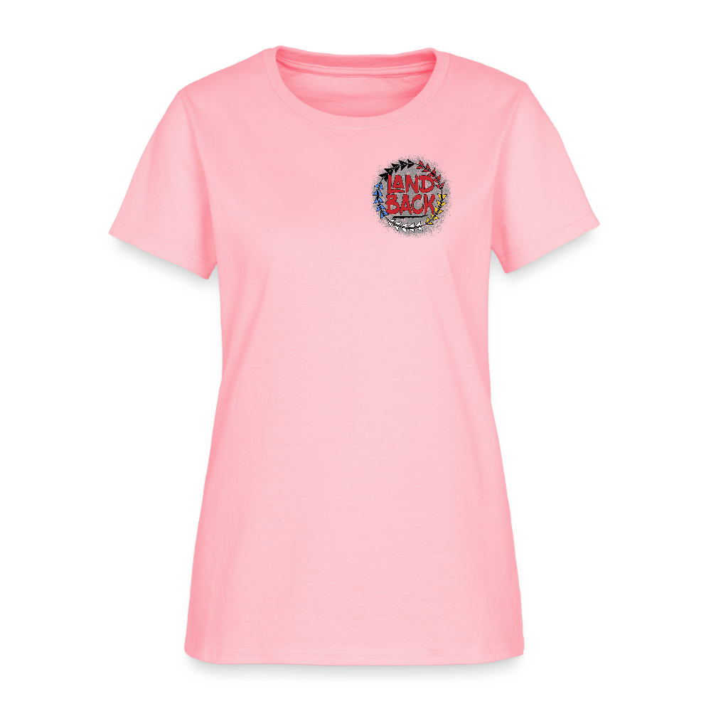 Land Back Women's T-Shirt - pink
