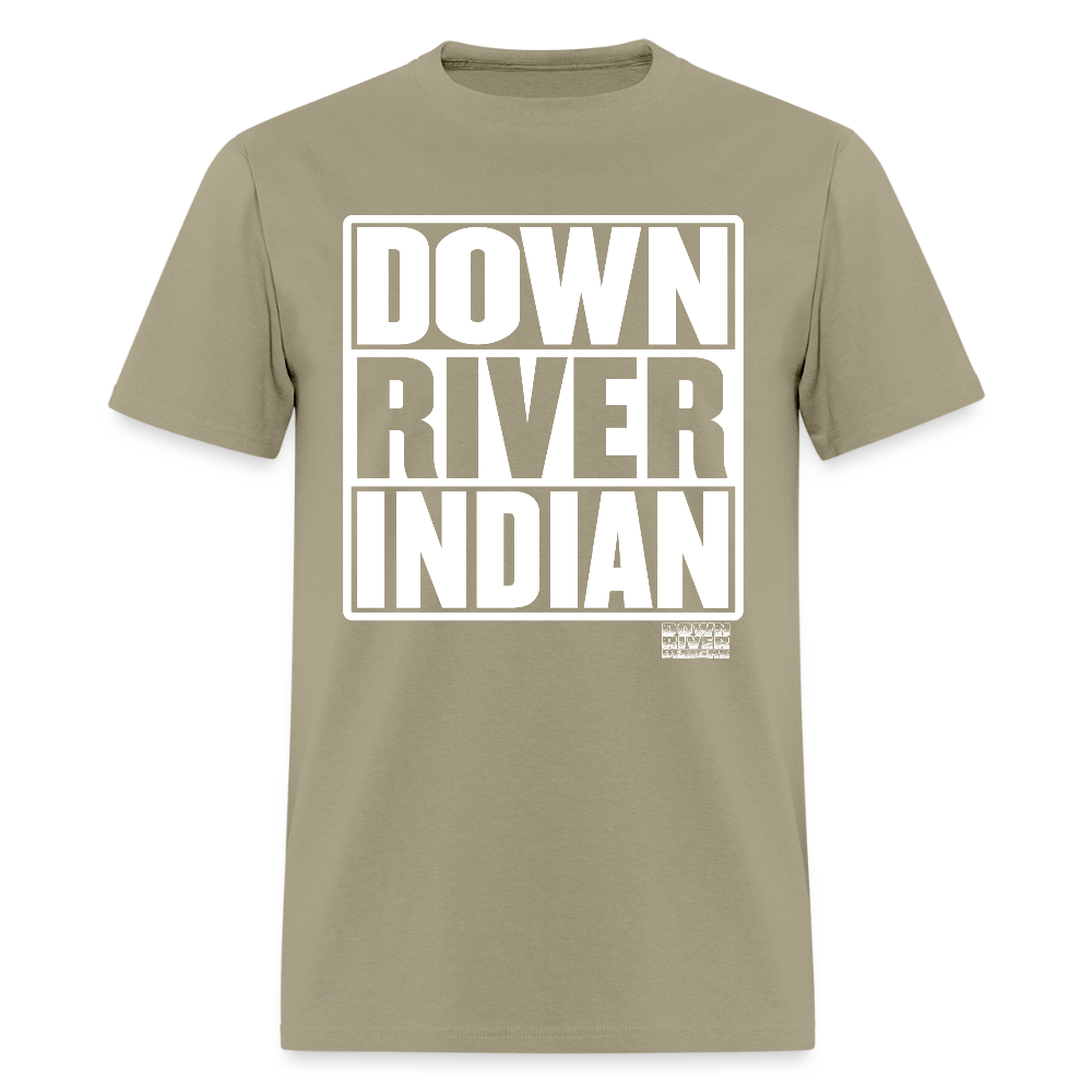 Down River Indian Tee - khaki