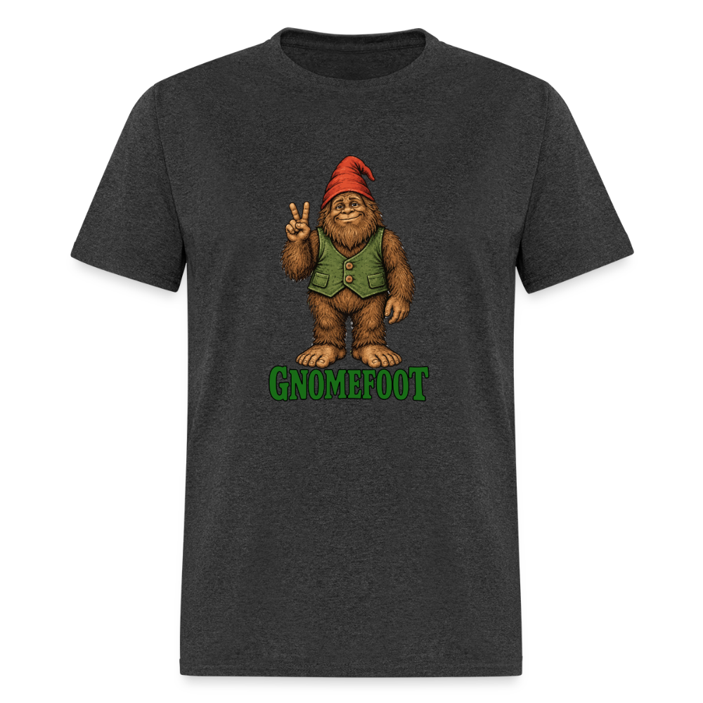 Gnomefoot. Men's T-Shirt - heather black