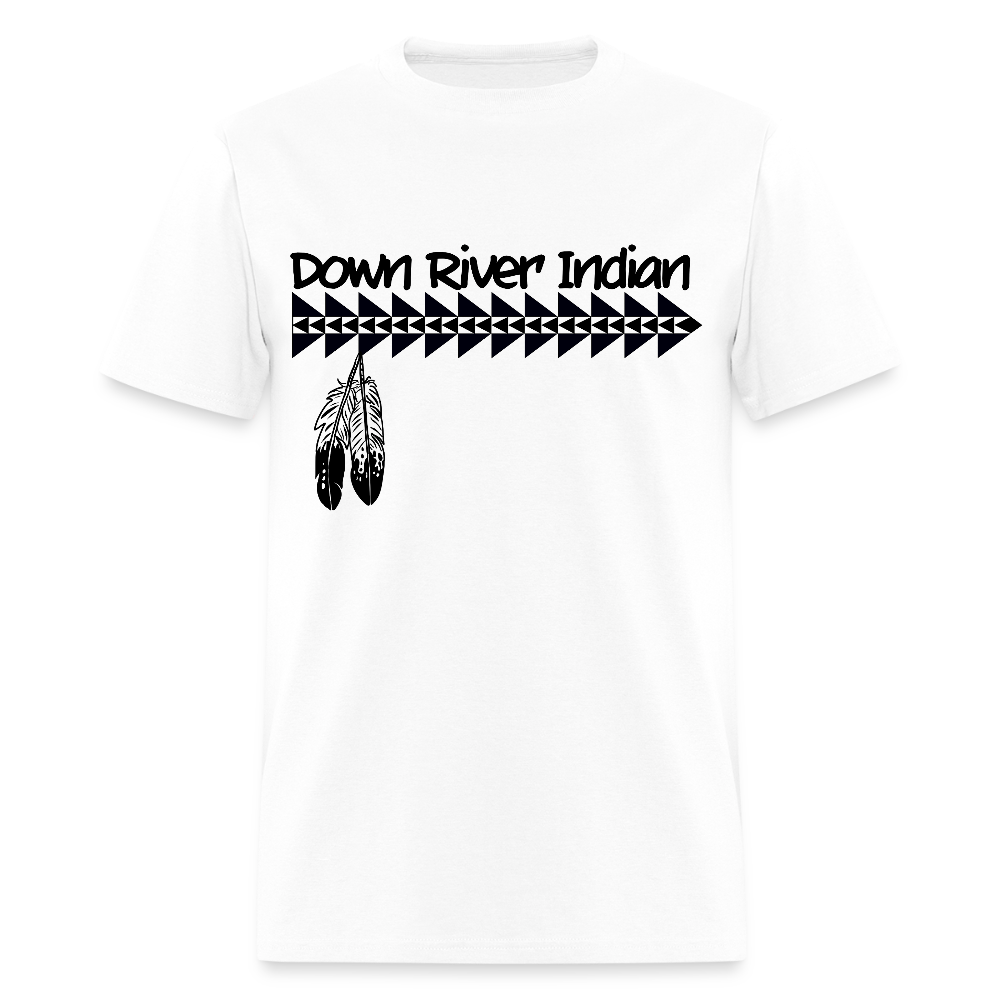 DRI Down River Indian Men's T-Shirt - white