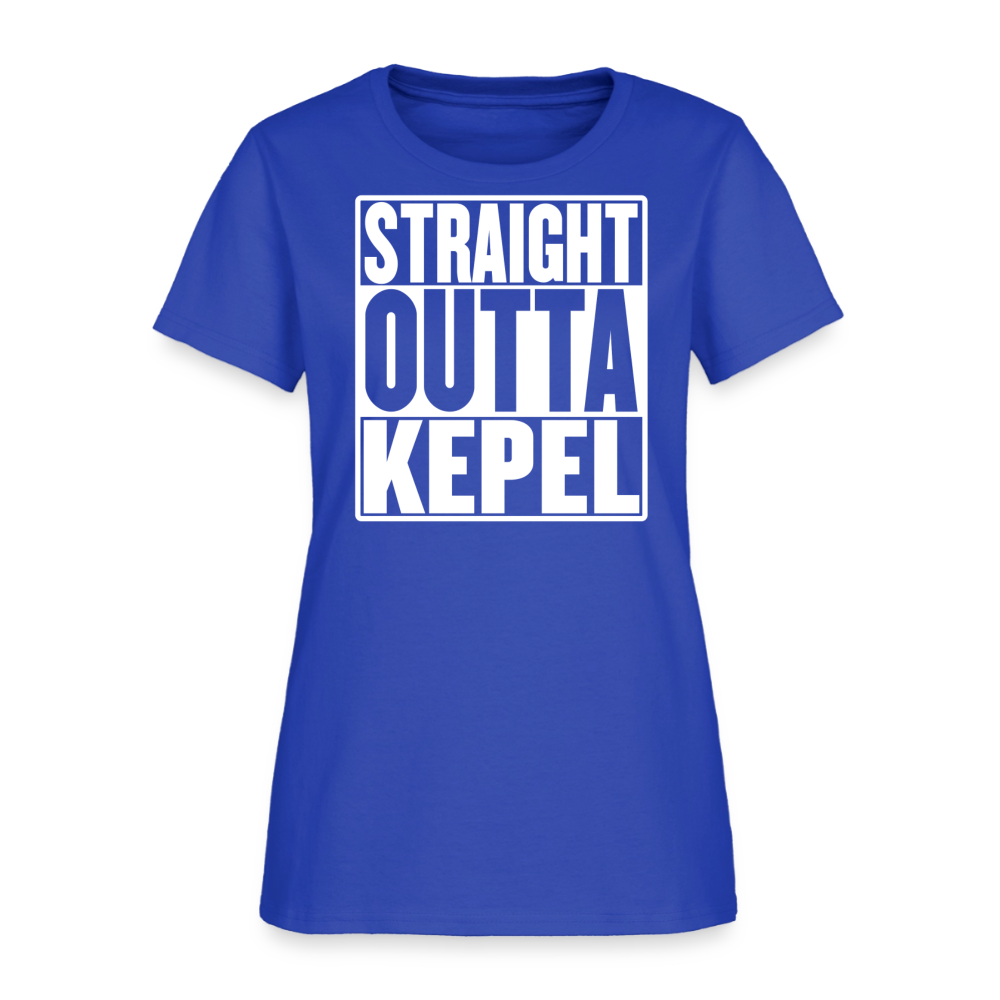 Straight Outta Kepel Women’s T-Shirt - royal blue