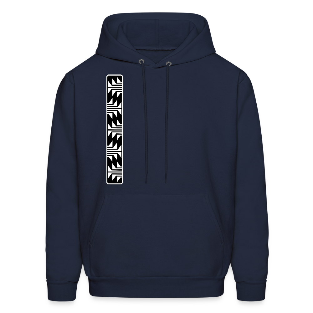 Frog Foot Panel Hoodie - navy