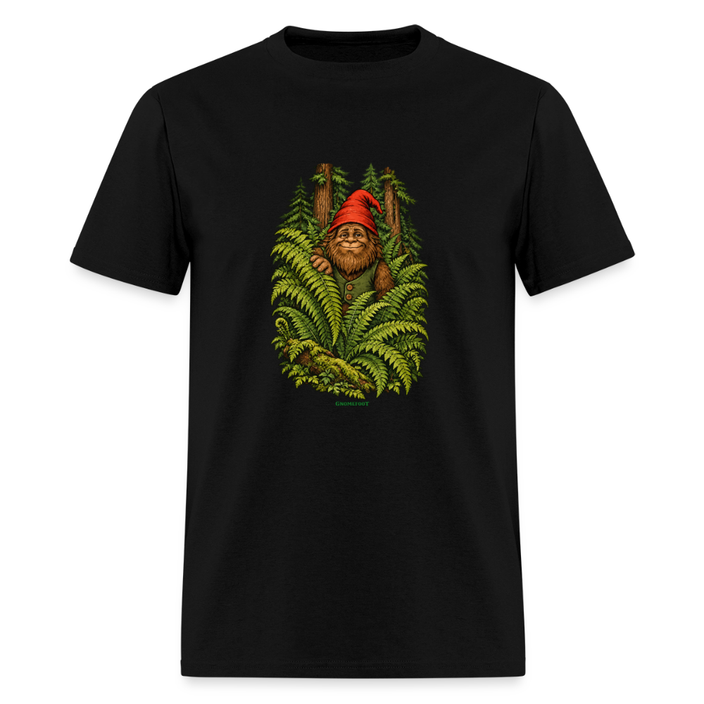 Gnomefoot in Ferns Men's T-Shirt - black