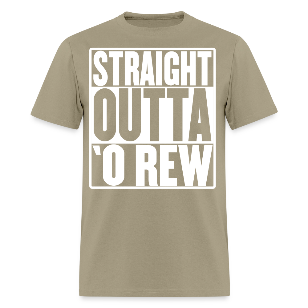 Straight Outta ‘O Rew Men's T-Shirt - khaki