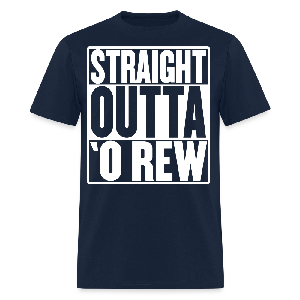 Straight Outta ‘O Rew Men's T-Shirt - navy