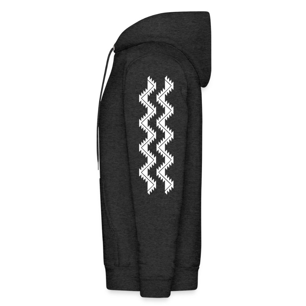 Straight Outta Klamath Men's Hoodie - charcoal grey