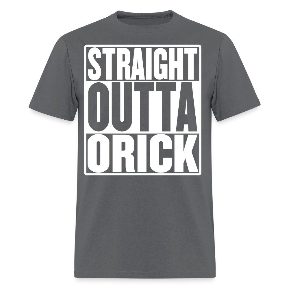 Straight Outta Orick Men's T-Shirt - charcoal