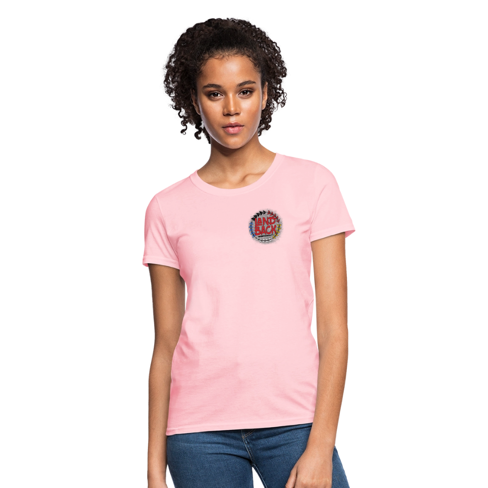 Land Back Women's T-Shirt - pink