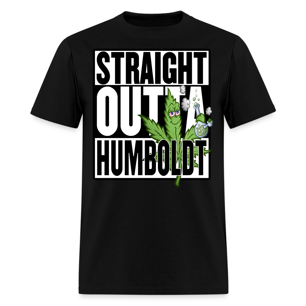 Straight Outta Humboldt Men's T-Shirt - black