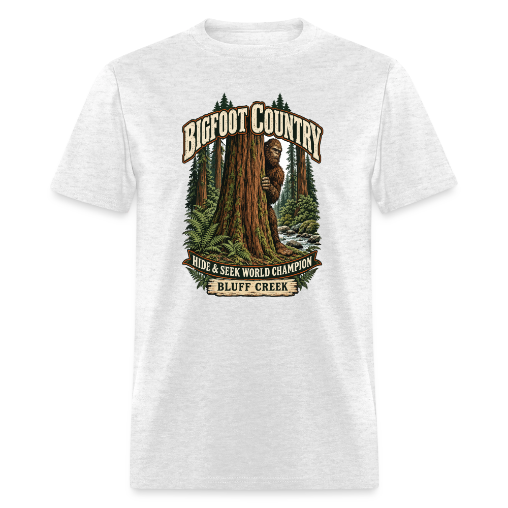 Bigfoot Country Hide & Seek World Champ Bluff Creek - light heather gray