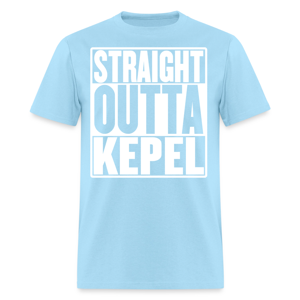 Straight Outta Kepel T-Shirt - powder blue