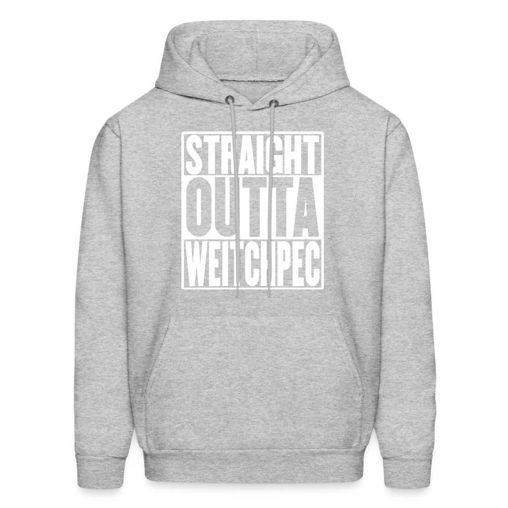 Straight Outta Weitchpec Heavy Blend Adult Hoodie - heather gray
