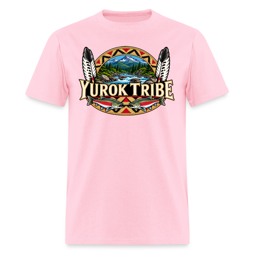 Yurok Tribe Salmon Men's T-Shirt - pink
