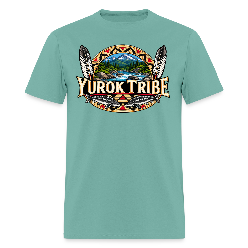 Yurok Tribe Sturgeon Men's T-Shirt - aquatic