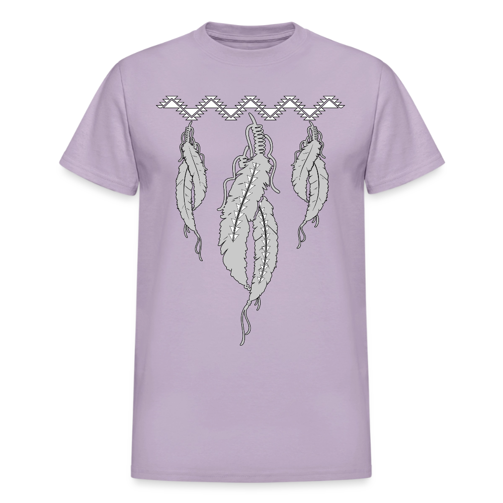 Sturgeon Feathers w Swallow Tail Ultra Cotton Adult T-Shirt - orchid