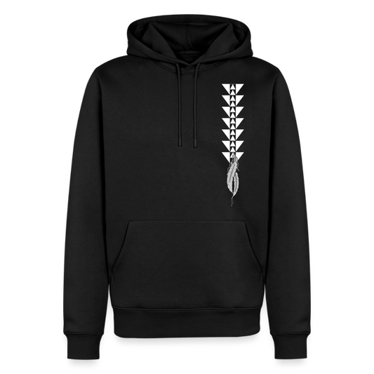 Native Raider Men’s Premium Hoodie - black