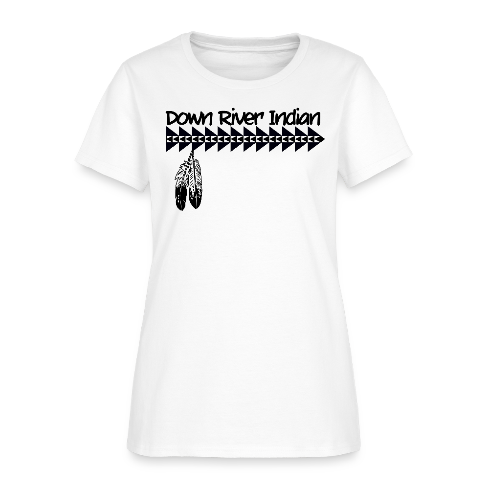 DRI Down River Indian Women's T-Shirt - white