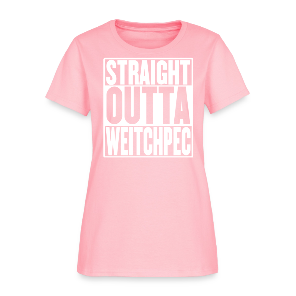 Straight Outta Weitchpec Women’s T-Shirt - pink