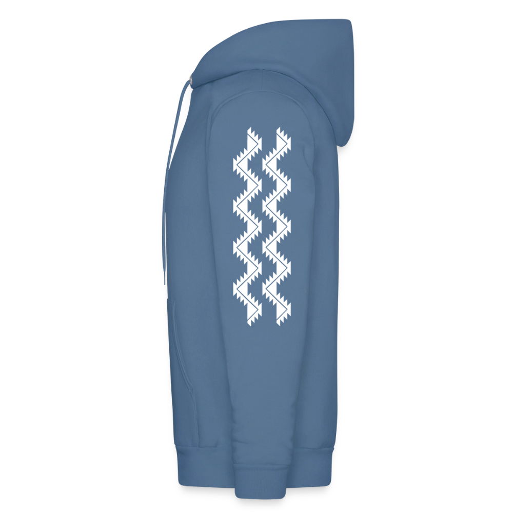 Straight Outta Klamath Men's Hoodie - denim blue