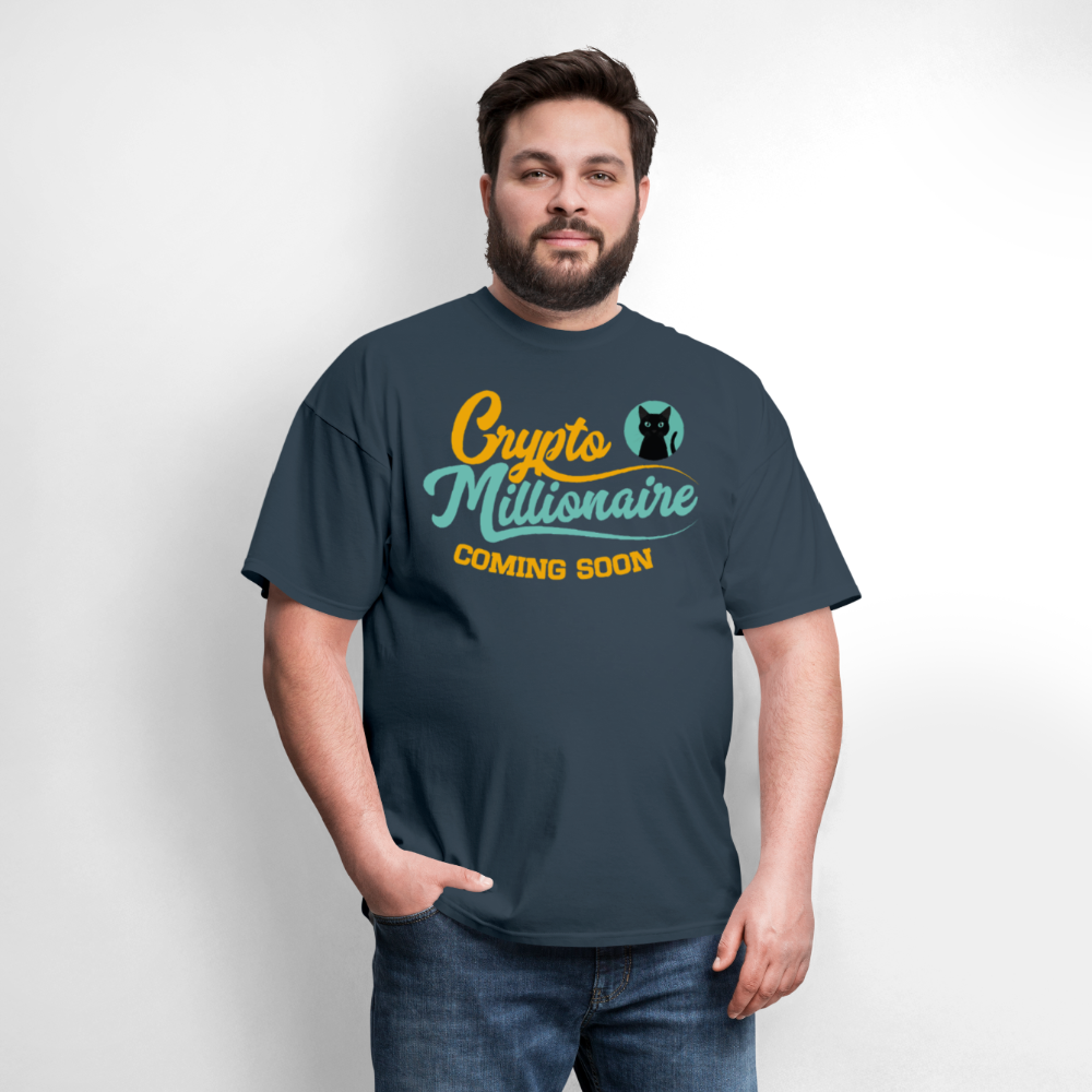 Crypto Millionaire Coming Soon Nacho -  blue dusk