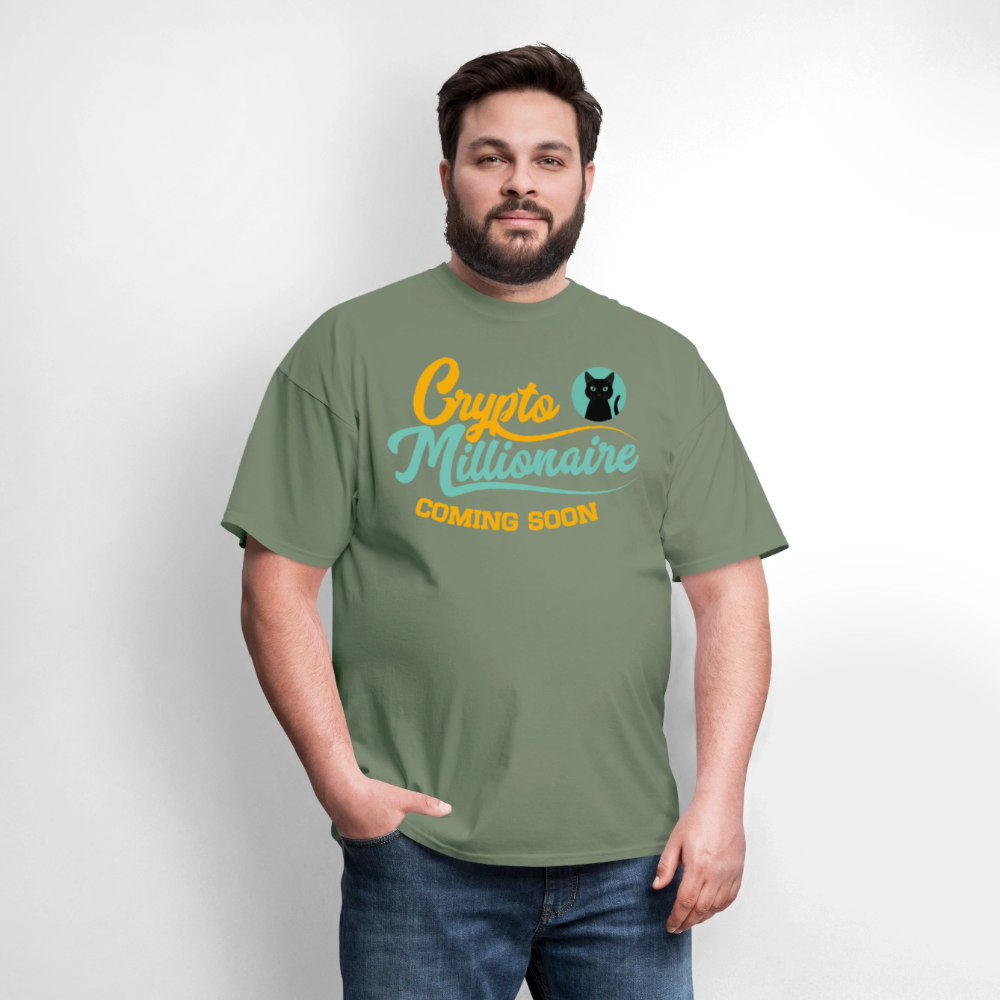 Crypto Millionaire Coming Soon Nacho - military green