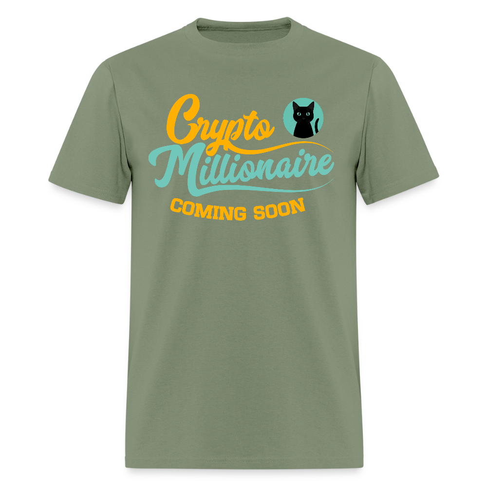 Crypto Millionaire Coming Soon Nacho - military green