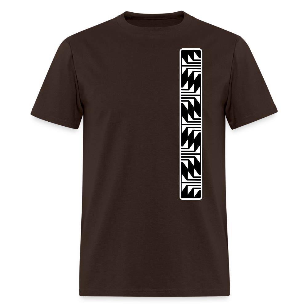 Frog Foot Panel Unisex T-shirt - brown