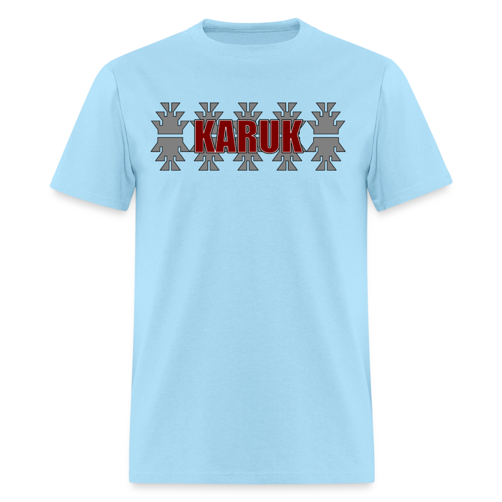 Karuk with Frogs Men's T-Shirt - powder blue