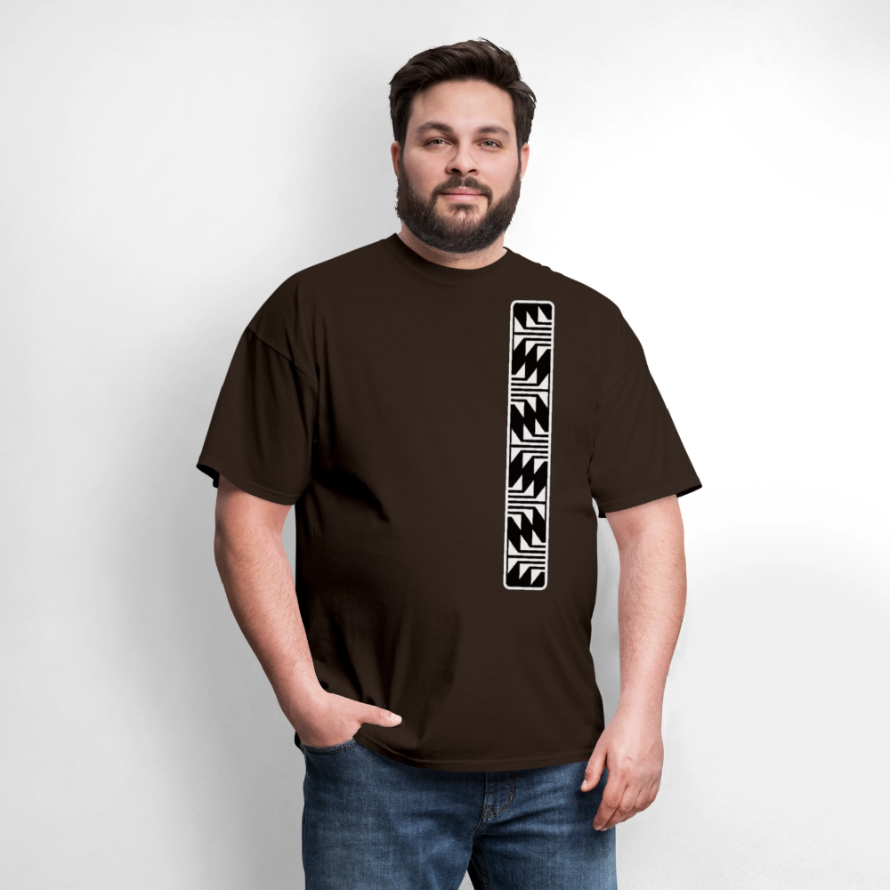 Frog Foot Panel Unisex T-shirt - brown