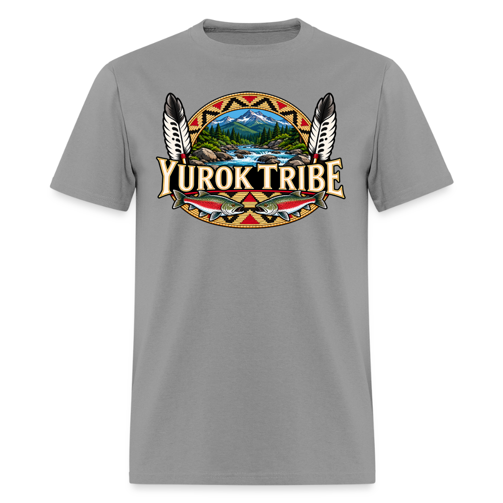 Yurok Tribe Salmon Men's T-Shirt - rock