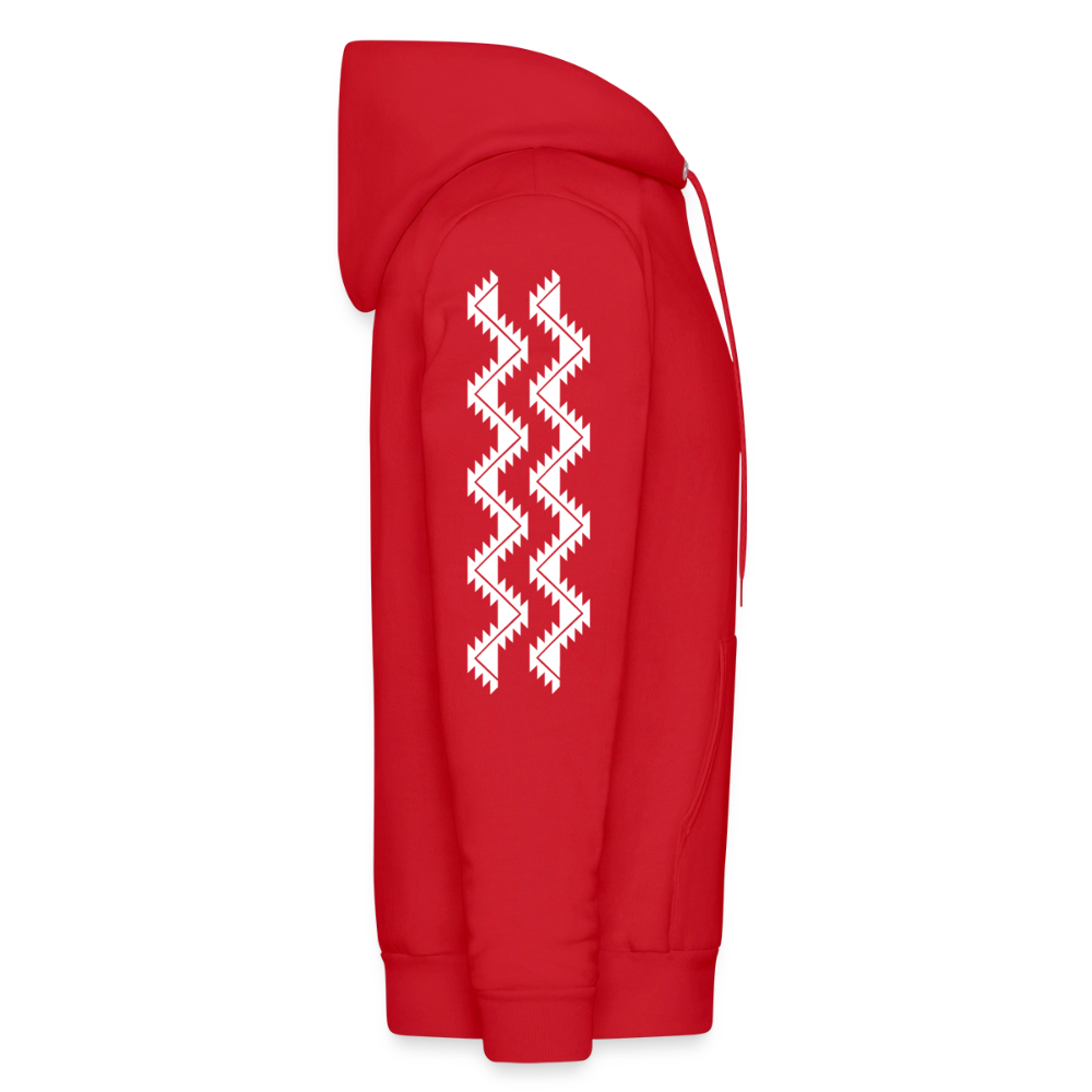 Straight Outta Klamath Men's Hoodie - red