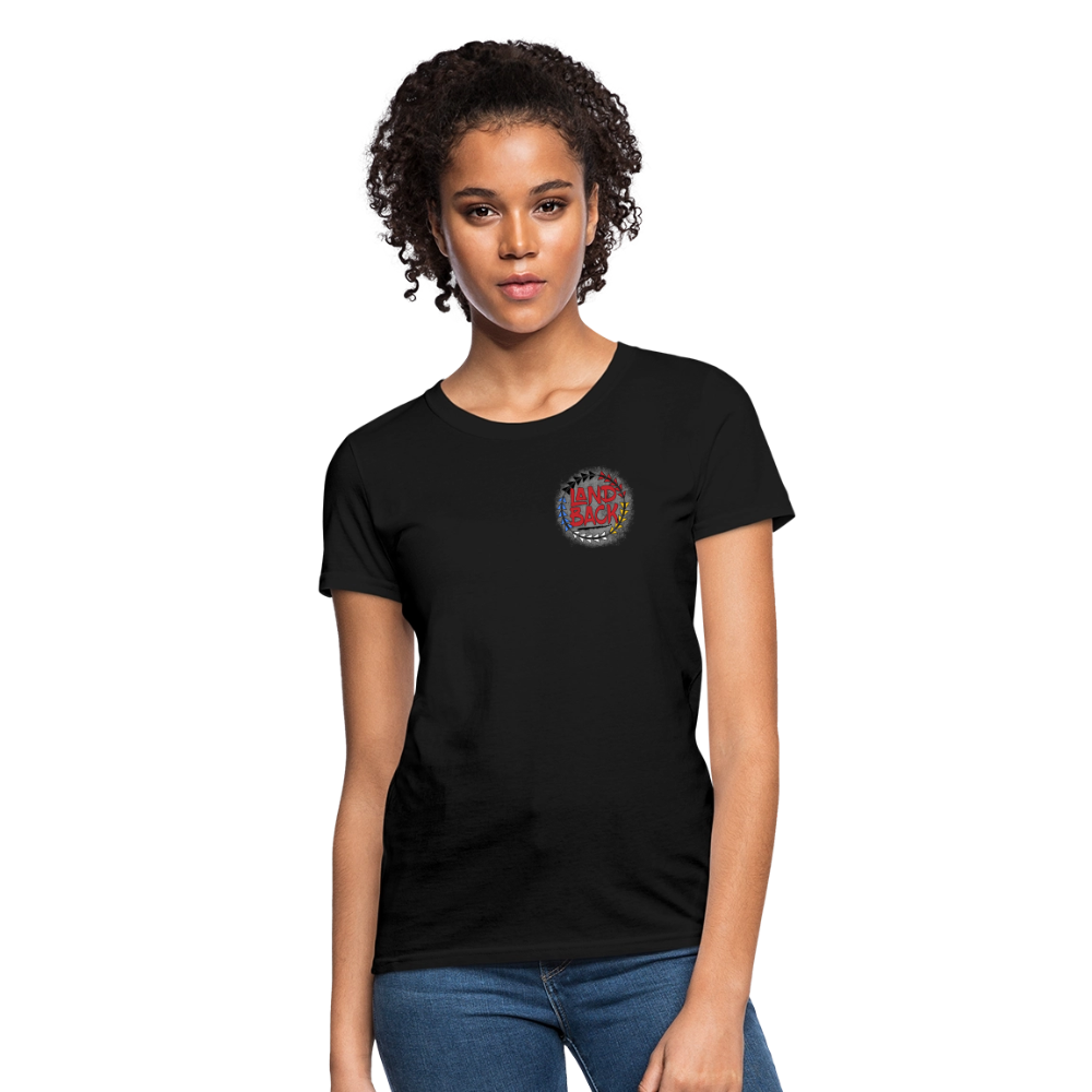 Land Back Women's T-Shirt - black