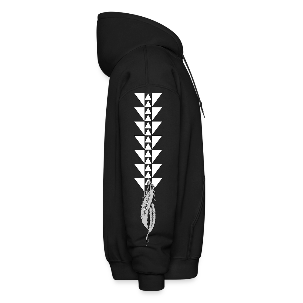 Straight Outta Ke’nek Heavy Blend Adult Hoodie - black