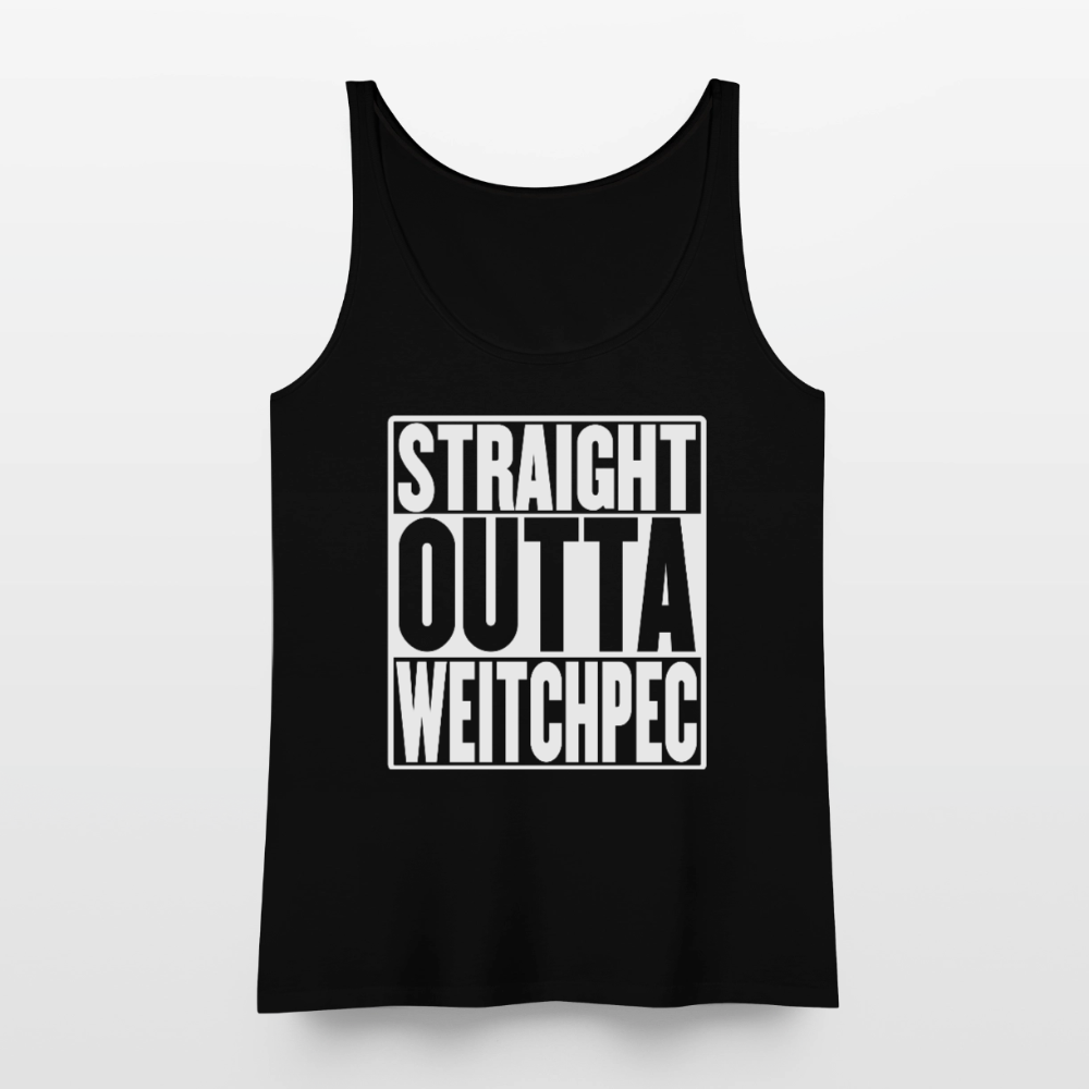 Straight Outta Weitchpec Women’s Premium Tank - black