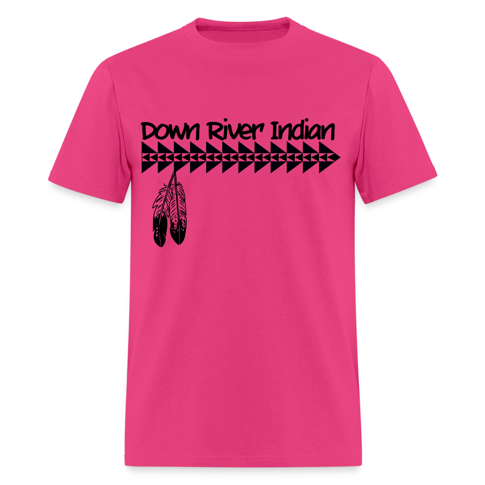 DRI Down River Indian Men's T-Shirt - fuchsia